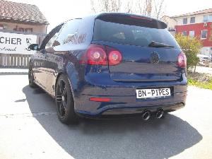 BN Pipes VW Golf 5 Auspuffanlage ab Kat