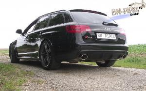 BN Pipes Audi RS6 4F cat back system