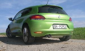 BN Pipes VW Scirocco 13 Auspuffanlage ab Kat