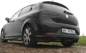 BN Pipes Seat Leon 1P Endschalldaempfer