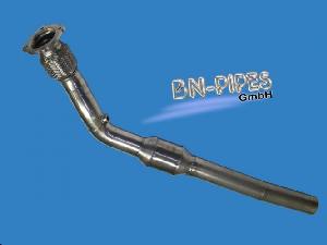 BN Pipes Audi A3 8L Vorrohr ab Turbo für 1.8T mit 200 cpsi Kat