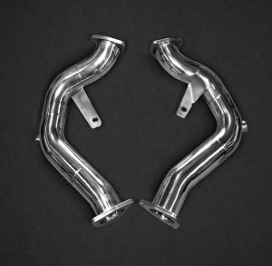 Capristo stainless steel Kat-spare pipes fits for Audi S4 B8