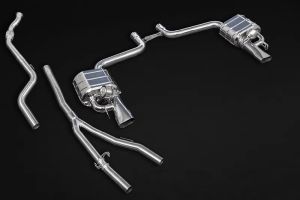 Capristo sport exhaust fits for Mercedes C238