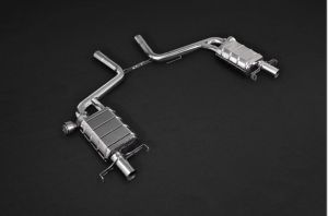 Muffler with pipes and CES-3 fits for Mercedes W222