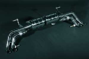 Capristo stainless steel exhaust system, valve system with programmable control fits for Audi R8