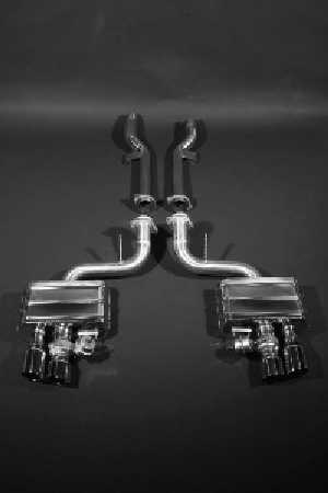 Capristo Twin sound exhaust with 2 Catalyst spare tubes stainless steel  fits for Ferrari F599