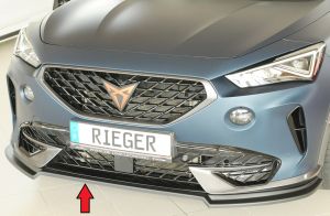Rieger Tuning front splitter fits for Cupra Formentor KM