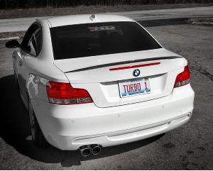 Eisenmann connection pipe + Racing rear muffler Motorsport Sound single sided fits for BMW E82 Coupe/BMW E88 Cabrio/ convertible