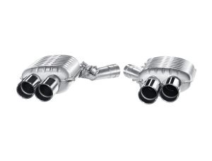 Eisenmann rear muffler stainless steel with valve control  rear muffler Duplex fits for BMW F10 M5