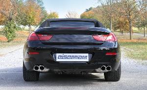 Eisenmann rear muffler stainless steel Duplex (left + right) fits for BMW F12/F13
