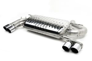 Eisenmann Racing rear muffler Motorsport Sound stainless steel Duplex (left + right) fits for BMW F32/F33 Coupe und Carbio