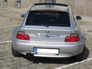 Eisenmann Racing Motorsport Sound Endschalldämpfer Edelstahl Einseitig passend für BMW E36/7/BMW E36/8