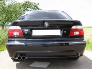 Eisenmann  rear muffler stainless steel single sided fits for BMW E39