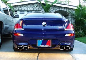 Eisenmann  Racing rear muffler Motorsport Sound stainless steel  Duplex (left + right) fits for BMW E63 Coupe/BMW E64 Cabrio/ convertible M