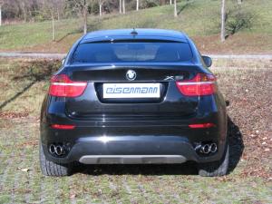 Eisenmann  rear muffler stainless steel duplex (left + right) fits for BMW E71 X6