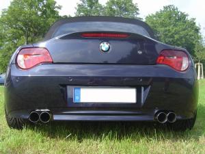 Eisenmann  rear muffler stainless steel  Duplex (left + right) fits for BMW Z4