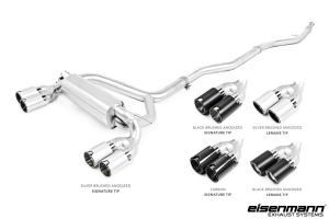 Eisenmann Connecting pipe+ rear muffler rear muffler left/right with connecting pipe fits for BMW F87
