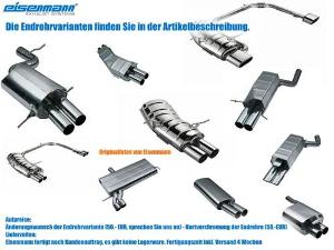 Eisenmann Sound pipe stainless steel  - fits for BMW Z4