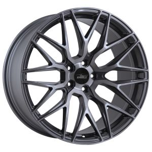 ELEGANCE WHEELS E3 Concave Titanium brushed Felge 9x20 - 5x114,3 Lochkreis