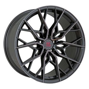 ELEGANCE WHEELS FF 330 Deep Concave Glossy Gunmetal polish Felge 10x20 - 5x114,3 Lochkreis