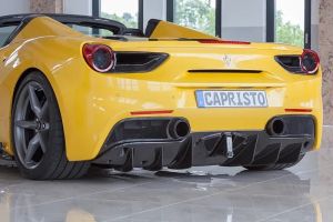 Capristo rear diffusor fits for Ferrari 488 GTB