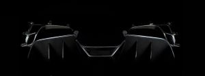 Aero dynamics rear diffuser set carbon linen fits for Ferrari 458