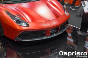 Capristo Frontspoiler Carbon matt lackiert passend für Ferrari 488 GTS