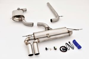 FMS Streetbeast 76mm Single-Anlage mit Klappensteuerung passt für Audi A3 8P
