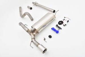FMS Streetbeast 70mm Single-Anlage mit Klappensteuerung passt für Opel Adam S / Rocks S