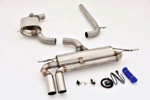 FMS Streetbeast 76mm Single-Anlage mit Klappensteuerung passt für Seat Altea 5P
