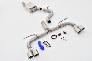 FMS Streetbeast 76mm Duplex-Anlage mit Klappensteuerung passt für Seat Ateca Allrad
