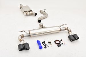 FMS Streetbeast 76mm Duplex-Anlage mit Klappensteuerung passt für Seat Ateca Allrad