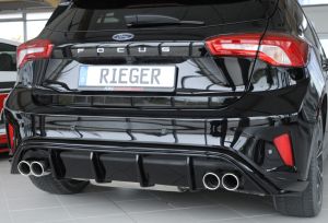 Rieger Heckdiffusoreinsatz SG LR 4x80  SH passend für Ford Focus DEH