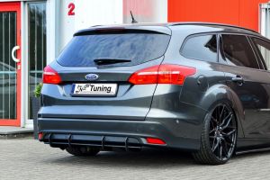 rear diffuser noak 2014- fits for Ford Focus 3