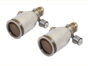 Friedrich Performance Manufaktur 2x143mm downpipe with 200 cells HJS catalyst fits for Porsche 911 GT2 RS Typ 991/2