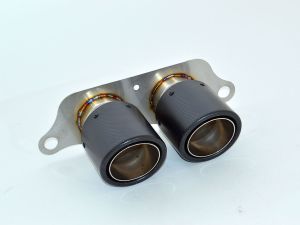 Friedrich Performance Manufaktur carbon-tailpipes to screw passend für Porsche 911 Typ 991/1 R / GT3 / GT3 RS