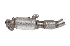 ECE Downpipe Ø 89/80mm Vorderrohr passend für BMW 440i F36