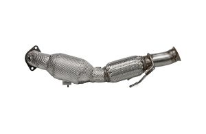 ECE Downpipe Ø 76mm Vorderrohr passend für FORD Focus DYB-RS