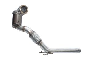 ECE Downpipe Ø 76mm front pipe fits for SKODA Octavia 5E