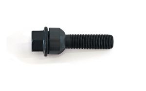 H&R Flachbundschrauben mit beweglichem Kugelkonus M14x1,5 x 57 schwarz