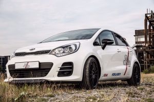 Giaccuzo Front spoiler FL fits for Kia Rio UB