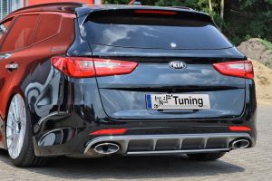 Noak Heckschwert carbon look passend für Kia Optima JF
