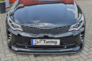 Noak front splitter spoiler carbon look fits for Kia Optima JF