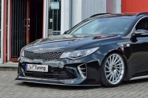 Noak front splitter spoiler carbon look fits for Kia Optima JF