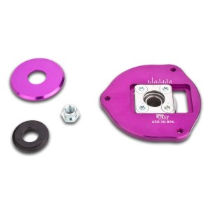 Clubsport support bearing VA (with camber adjustment), without approval (not permitted in the area of ??the STVZO), only suitable in connection with KW Clubsport coilover kit, mounting position: front axle, material: aluminum fits for VW SCIROCCO III 13, 