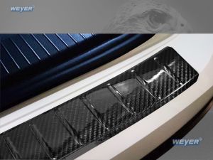 Weyer Carbon Ladekantenschutz passend für VW TOUAREG III