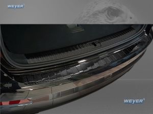 Weyer carbon rear bumper protection fits for AUDI Q3 IIIF3