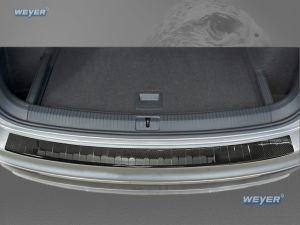 Weyer Carbon Ladekantenschutz passend für VW TIGUAN II + TIGUAN