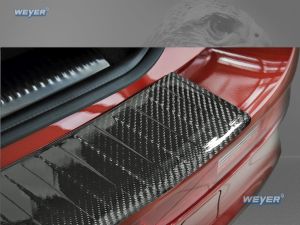 Weyer carbon rear bumper protection fits for AUDI Q5 + SQ58R