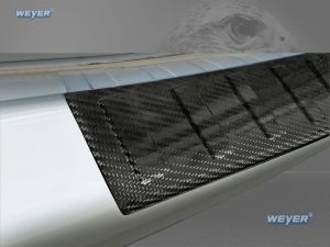Weyer Carbon Ladekantenschutz passend für VW Transporter 6